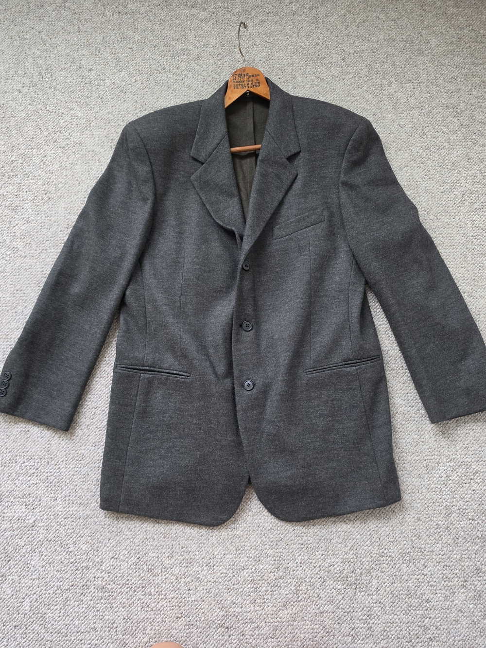 Cerruti 1881 Pure Wool Blazer – Size 54 EU